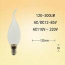 E14 LED Bulb 0.7W Dipped Candle Light Bulb Chandelier Bulb Blue
