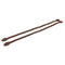 2pcs Handbag Leather Strap Handles Replacement Holder Bag Accessories Brown