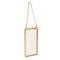 3xVintage Dual Sided Hanging Clear Picture