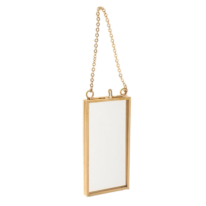 3xVintage Dual Sided Hanging Clear Picture