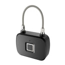 Anytek L13 Fingerprint Padlock CR2032 Cell Operated for Door Bag Suitcase A