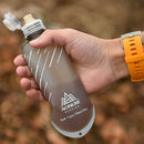 2 Pieces Energy Water Bottle Hiking Cycling Hydration Pack Roll Up Flask