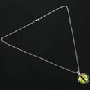 Eyeglass Cabochon Necklace Women Chain Statement W3A1
