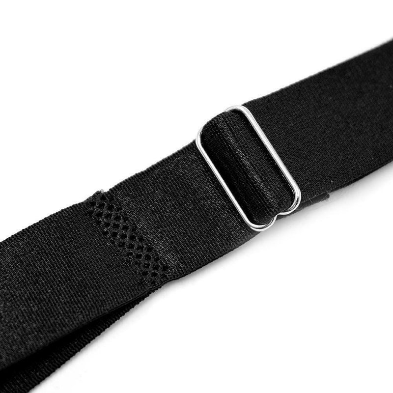 Solid Color Men Shirt Stays Garters Shirts Socks Gentleman Belt Suspenders