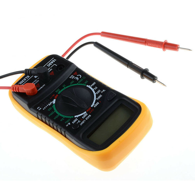 Digital Multimeter AC DC Voltmeter Ammeter Ohmmeter Volt Tester Meter XL-830L AU