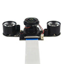 2X(Infrared Night 5Mp Camera Module with 175 Degree Wide Angle Fisheyes Len