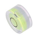 5Pcs mini round bubble spirit degree mark surface level ruler measuring lj