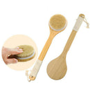 Long Handle Exfoliating Brush Body Scrubber Shower Brush for Back Skin Massager