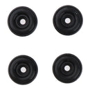 Amplifier Feet Spikes Mats Fenestrated Feet Pads Black, 20x8mm, Easily