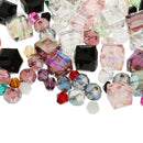 100 Mixed Rhinestone Spacer Bead Charms Pendant for Jewelry Making Craft
