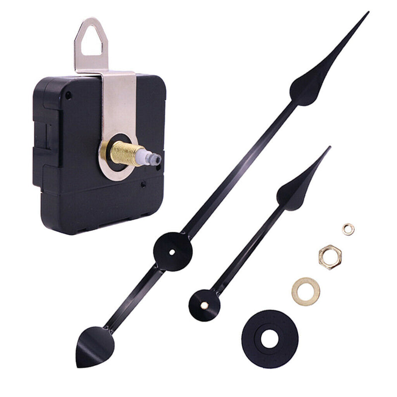 1 Set Silent Sweep Quartz Wall Clock