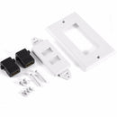 2 Pack HDMI Wall Plate, Dual 2 Port 4K HDMI Component Composite Audio Video