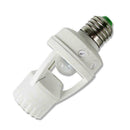 Infrared Body Sensor Lamp Head E27 LED Lampholder Bulb Super Bright Home R6G0