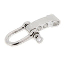 10PCS U Shape Stainless Steel Adjustable Anchor Shackle Outdoor Rope Para c N6T2