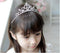 Crystal Rhinestone Kid Girl Tiara Hair Band Bridal Princess Prom Crown Headband