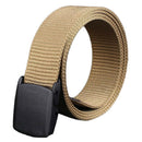 Men's nylon belt Hypoallergenic outdoor leisure belt Automatic buckle Belt  Z1P4