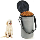 2x Portable Cat Dog Food Storage Bag Bowl Container for Travel Camping 3Kg