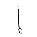 Retractable Fishing Lanyard Coil Style Tool Tether Key Holder With Snap Hook