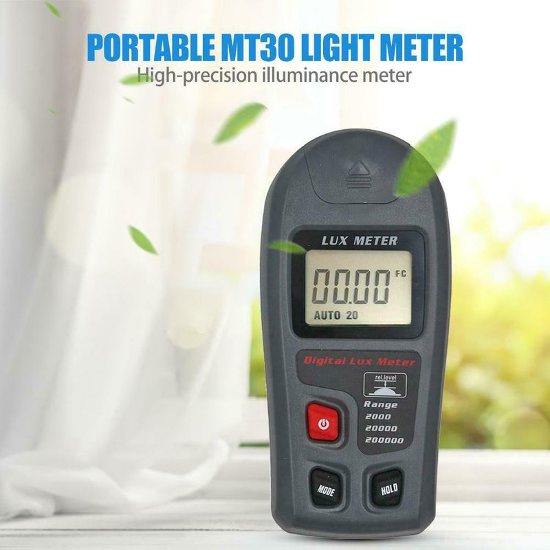 MT30 High Precision Digital Luxmeter Luminometer Photometer Light Meter A