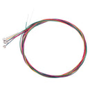 6pcs/set Acoustic Folk Guitar Strings Steel Core Copper Wire Wound Tens JtJ.AU