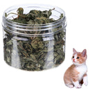 300ml Anti Calculi Natural Catnip Mint Leaves Grass Menthol Flavor Pet Cat Toys