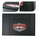 Barber Clipper Station Mat Barbershop Non-Slip Mat Work Station Pads Black