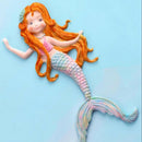 Mermaid Sugar Silicone Decorating Molds Cake Candy`Chocolate-Gumpaste Clay Mould