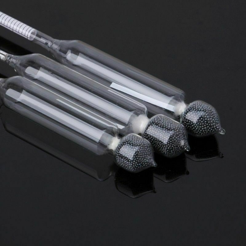 3pcs Hydrometer Alcohol Meter Vinometer Tester With one Thermometer Gadget Set