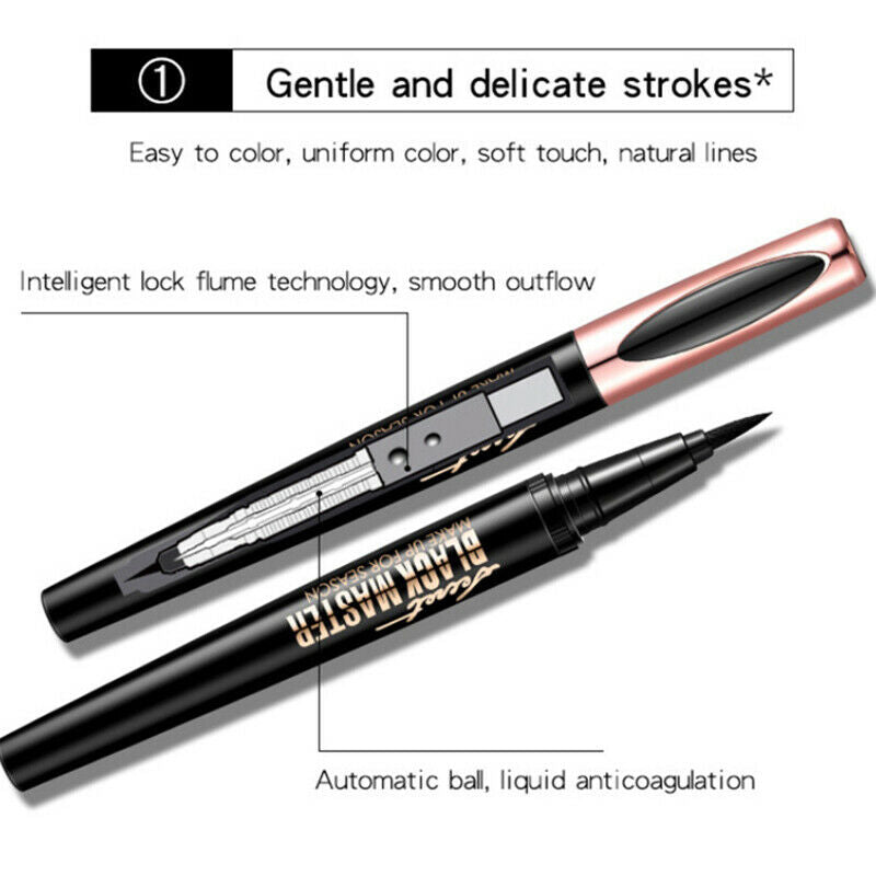 Macfee 1Pc New Black Liquid Eye Liner Pen High Quality Natural Long Lasting J1W7