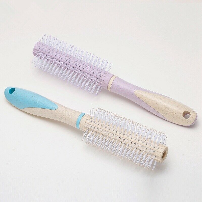 4Pcs Hair Comb Hair Round Brush Professional Nano Technology Ceramic Ionic  W9Y1