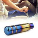 Aluminum Burnt Blue Universal Car SUV Gear Shift Knob Shifter Lever Head -13CM
