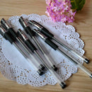 12 pcs gel pen business signature pen desk stationery exam pen G7Z6