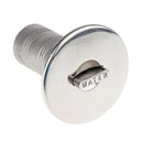 Boat Deck Fill/Filler Keyless Cap 1-1/2 (38mm) 316 Stainless Steel Water