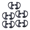 5Pairs Silicone Soft Ear Bud For Covert Acoustic Tube Earpiece For Two-way Radio