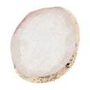 Agate Palette Crystal Pad Party Drink Coaster Art Crafts 4 Colors white