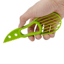 3-in-1 Avocado Slicer Shea Corer Butter Fruit Peeler Cutter Pulp Separator