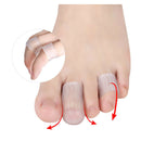 2pcs Fingers Toes Protective Sleeve Overlapping Anti-wear Sleeve Feet Care