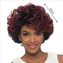Fashion Wig Red Short Hair Heat-Resistant Role-Playing Party Wig