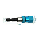 Adjustable1/4in Screw Depth Bit Holder Hex Driver Magnetic Tip Home Hand To J6G1