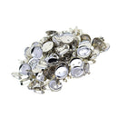 23x23mm Brooch Base Pins Button Parts Craft Making Pin Back 100x Iron