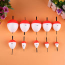 10pcs EPS Fishing  Sea Fish Float Set 2g-50g with Sticks Pesca Tackle