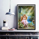 5D DIY Full Drill Diamond Painting Girl Angel Cross Stitch Embroidery Kits