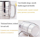 410Ml Stainless Steel Beer Cup Mugs Outdoor Camping Western Tea Coffee Cup