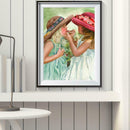 5D DIY Full Drill Diamond Painting Girl Embroidery Mosaic Kit Home Decor
