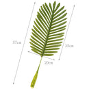 5x Large Silk Leaves Coconut Tree Leaf Foliage Flower Arrangement-Size S