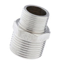 Stainless Steel Pipe Hex Male to Female Fitting Controlling Flow 1" x 3/4" NPT