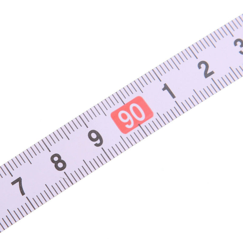 3 Pieces  Durable Miter Saw Track Tape Measure Backing Metric Steel Ruler Middle
