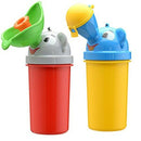 Cute Childrens Portable Toilet Urinal Pissoir Car Travel Boys Girls Vehicul