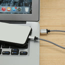 Aluminum Alloy Nylon Type-C Power Data Cable for Android Smart Phone Tablet