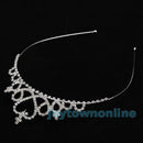 Kids Girl Princess Rhinestone Crown Children Wedding Cute Prom Tiara Headband